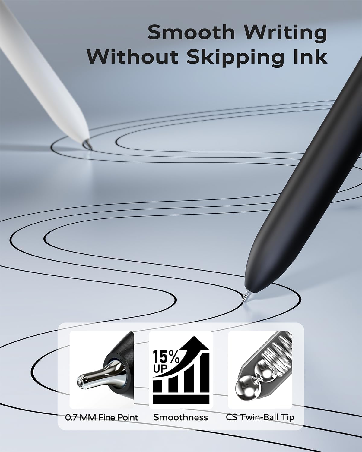 Smooth Writing Gel pens