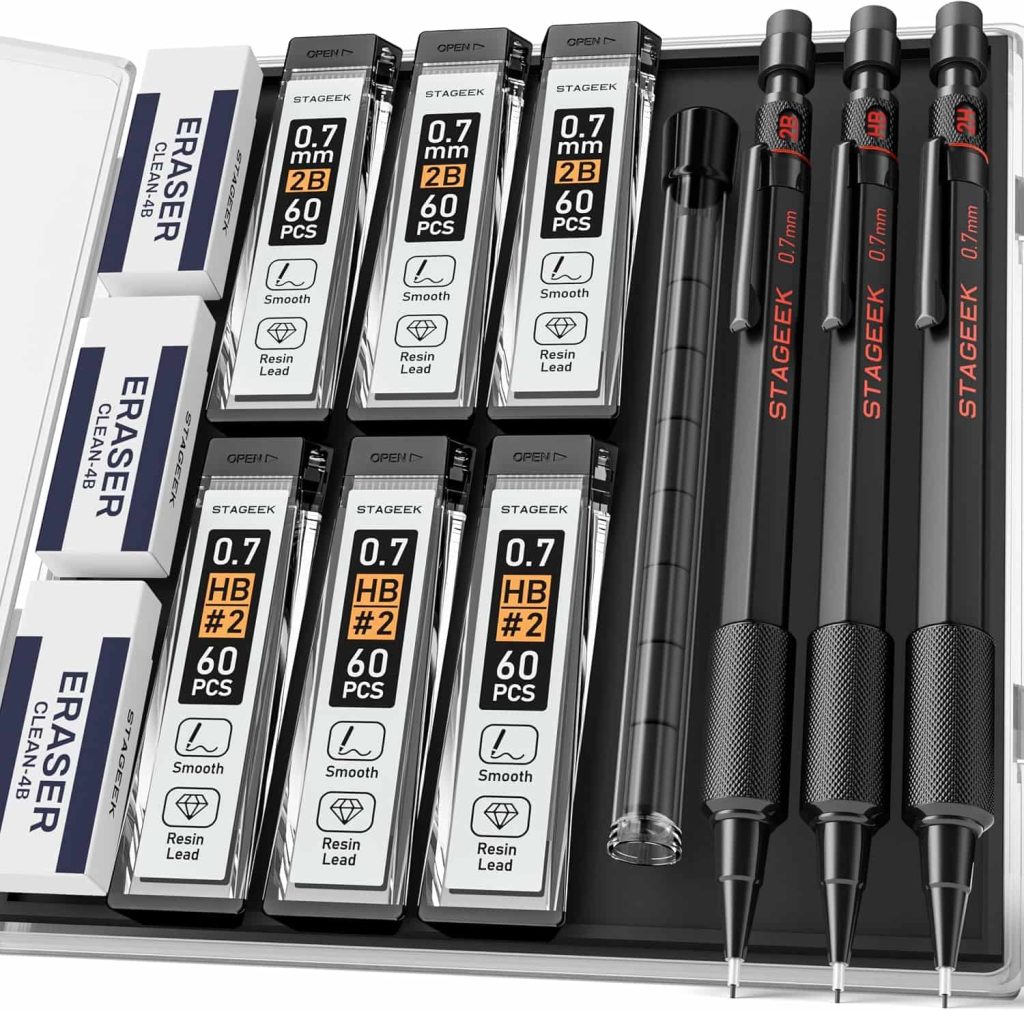 3 pack Mechanical Pencil Set