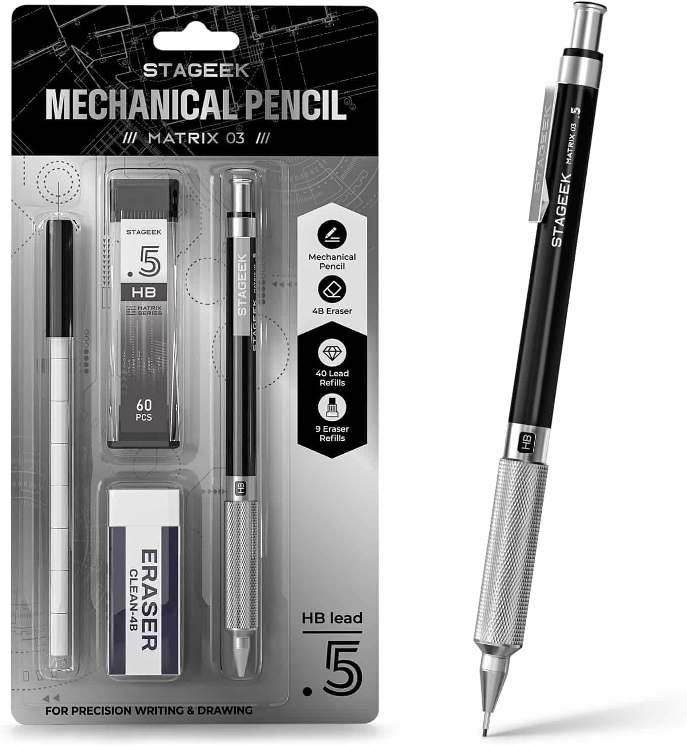 STAGEEK 0.5mm Mechanical Pencil